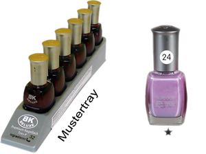 Resim Nagellack BK DELUXE Premium Farbe 24 Inhalt 15 ml, im 6er Tray von BK COSMETIC