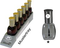 Resim Nagellack BK DELUXE Premium Farbe 01 Inhalt 15 ml, im 6er Tray von BK COSMETIC