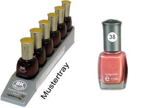 Resim Nagellack BK DELUXE Premium Farbe 38 Inhalt 15 ml, im 6er Tray von BK COSMETIC