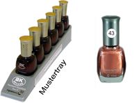 Resim Nagellack BK DELUXE Premium Farbe 43 Inhalt 15 ml, im 6er Tray von BK COSMETIC