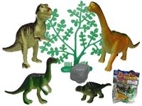 Immagine di Tiere - Dinosaurier mit Zubehör 6 teilig mehrfach-, sortiert stabiles Polybag mit Header