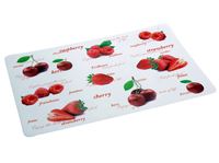 Resim Platzdeckchen Erdbeeren - Himbeeren - Kirschen, sortenrein 43 X 28cm