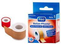 Resim Rollenpflaster 2,5 cm x 2,5 m in Faltschachtel, mit Euroloch zum Aufhängen