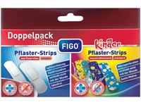 Resim Pflaster-Strips Doppelpack 1x Pflaster-Strips sensitiv & 1x Kinderpflaster