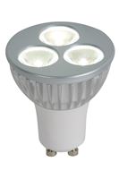 Picture of LM LED GU10 230V 3W 38° W silber