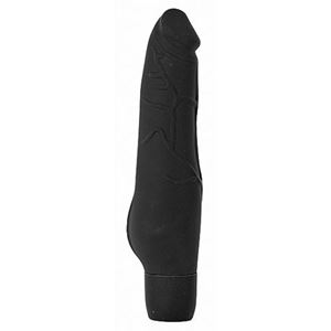 Obrazek Silikon-Penis Vibrator in Schwarz