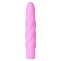 Obrazek Silikon-Twist Vibrator in Pink