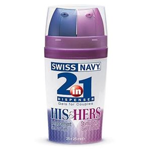 Afbeelding van Swiss Navy 2-in-1 His & Hers Stimulationsgel
