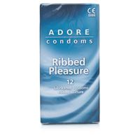 Εικόνα της Adore Kondome mit Riffeln 12 Stück