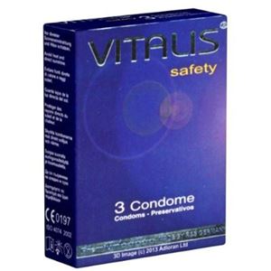 Εικόνα της VITALIS - Safety Kondome 3 Stück