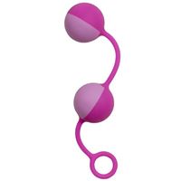 Resim Purrfect Silicone Duo Tone Balls in Pink