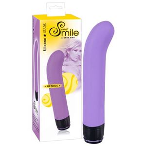 Immagine di G-Punkt Vibrator aus Silikon in Violett