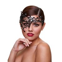 Resim Venezianische Maske aus Metall ? Seductress