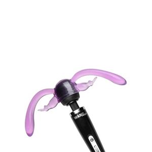 Imagen de Dual Rabbit Wand Vibratoraufsatz in Pink