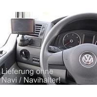 Immagine di Arat Grundhalter Navi für VW T5 Multivan ab Bj.´03 (Halterung kann nicht montiert werden, wenn das Fahrzeug mit einer Werksseitigen Telefonvorbereitung ausgestattet ist. Nicht für T5 Multivan Startline ab 9/2010 - dieser hat das Armaturenbrett des T5 Transporters)
