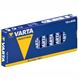 Bild von Varta AAA Industrial High Energy Batterie, 1,5V, 1200 mAh, 10 Stück
