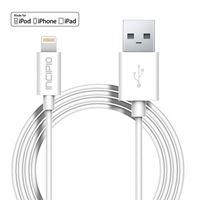 Bild von PW-170, Incipio Datenkabel Lightning auf USB für  Apple iPad 4 / iPad Air / iPad Air 2 / iPad Mini / iPad Mini 2 Retina / iPad Mini 3, WHITE