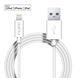 Resim PW-170, Incipio Datenkabel Lightning auf USB für  Apple iPad 4 / iPad Air / iPad Air 2 / iPad Mini / iPad Mini 2 Retina / iPad Mini 3, WHITE