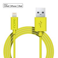 Изображение PW-187, Incipio Datenkabel Lightning auf USB für  Apple iPad 4 / iPad Air / iPad Air 2 / iPad Mini / iPad Mini 2 Retina / iPad Mini 3, YELLOW