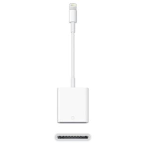 Изображение MD822ZM/A, Lightning auf SD Adapter für  Apple iPad 4 / iPad Air / iPad Air 2 / iPad Mini / iPad Mini 2 Retina / iPad Mini 3 (Lightning auf SD-Kartenleser)