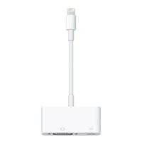 Picture of MD825ZM/A, Lightning auf VGA Adapter für  Apple iPad 4 / iPad Air / iPad Air 2 / iPad Mini / iPad Mini 2 Retina / iPad Mini 3, Lightning auf VGA