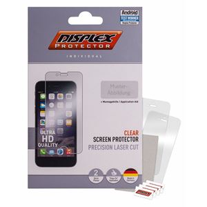 Immagine di Displex Protector, Crystal Clear, Displayschutzfolie für  Apple iPhone 6, mit Easy-On Montagehilfe