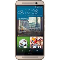 Immagine di HTC One M9 - Farbe: gold on silver - (Bluetooth v4.1, 21MP Kamera, WLAN, GPS, Android OS 5.0.x (Lollipop), 2GHz Quad-Core CPU + 1,5GHz Quad-Core CPU, 12,7cm (5 Zoll) Touchscreen) - Smartphone