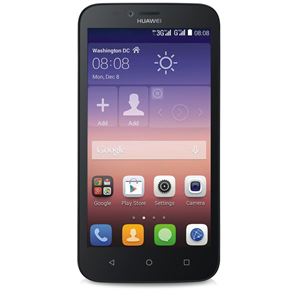 Изображение Huawei Y625 Dual-Sim - Farbe: Black - (Dual-Sim Bluetooth 4.0, 8MP Kamera, GPS, Betriebssystem: Android 4.4.2 (KitKat), 1,2 GHz Quad-Core Prozessor, 12,7cm (5 Zoll) Touchscreen) - Smartphone