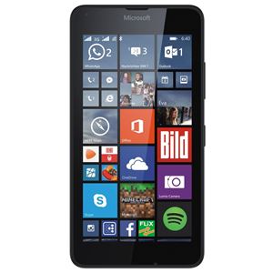Obrazek Microsoft Lumia 640 Dual-Sim - Black - (Bluetooth 4.0, WLAN, 8MP Kamera, 8GB int. Speicher, GPS, 1,2 GHz Quad-Core CPU, microSD, Windows Phone 8.1, 12,7cm (5 Zoll) Touchscreen) Smartphone
