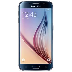Imagen de Samsung SM-G920F Galaxy S6 64GB - Farbe: Sapphire Black - (Bluetooth, 16MP Kamera, WLAN, A-GPS, Android OS 5.0.2, 2,1 GHz Quad-Core & 1,5 GHz Quad-Core CPU, 3GB RAM, 64GB int. Speicher, 12,95cm (5,1 Zoll) Touchscreen)