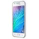 Immagine di Samsung SM-J100 Galaxy J1 - white - (Bluetooth v4.0, 5MP Kamera, WLAN, A-GPS, microSD Kartenslot (bis 128GB), Android OS 4.4.4, 1,2GHz Dual-Core CPU, 512 MB RAM, 4GB int. Speicher, 10,92cm (4,3 Zoll) Touchscreen)