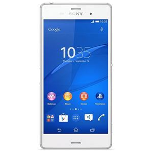 Obrazek Sony Xperia Z3 D6603 - Farbe: white - (Bluetooth, 21MP Kamera, WLAN, GPS, 2,5 GHz Quadcore-CPU, Android 4.4.4 (KitKat), 13,21cm (5,2 Zoll) Touchscreen) - Smartphone