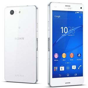 Immagine di Sony Xperia Z3 Compact D5803 - Farbe: white - (Bluetooth, 21MP Kamera, WLAN, GPS, 2,5 GHz Quadcore-CPU, Android 4.4.4 (KitKat), 11,68cm (4,6 Zoll) Touchscreen) - Smartphone