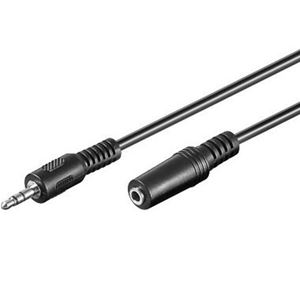 Resim Audio Verlängerungskabel 3,5 Klinke auf 3,5 Buchse - 2 Meter - 3-polig
