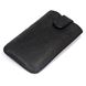Resim Titan SlimCase BLACK  für MICROSOFT Lumia 532 Dual Sim  , Rindsleder, mit Ausziehlasche