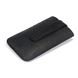 Resim Titan SlimCase BLACK  für MICROSOFT Lumia 532 Dual Sim  , Rindsleder, mit Ausziehlasche