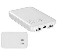 Resim PowerBank, ca. 5000 mAh, für  Apple iPad / iPad 2 / iPad 3, Ausgang: 2x USB (1x 0,5A + 1x 1A oder 1x 1,5A)