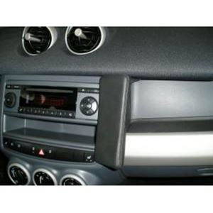 Изображение Telefon-Konsole für Smart ForFour, ab Bj. 04/2004- , BLACK, Echtleder