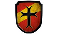 Resim Wappenschild Kreuz rot