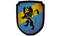 Imagen de Wappenschild Löwe blau