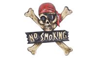 Изображение Totenkopf-Schild "NO SMOKING"