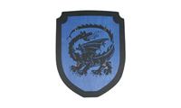 Immagine di Schild klein Drache blau