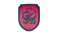 Immagine di Schild klein Drache rot