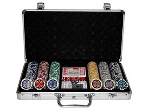 Afbeelding van 300 Poker Chips mit Alukoffer (11,5 Gramm, Chips LASER)
