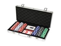 Immagine di 300 Poker Chips mit Alukoffer (11,5 Gramm, Chips DELUXE)