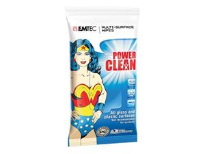Obrazek EMTEC Multi-Oberflächen-Tücher, Wonder Woman
