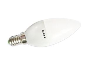 Resim Arcas LED Sparlampe 6 Watt (=40W) Weiss 4000K E14 (470 Lumen)