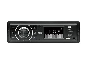 Εικόνα της AEG Stereo MP3 Autoradio mit USB und Kartenleser AR 4027 (schwarz)