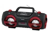 Picture of AEG Stereo Radio Soundbox CD/MP3 mit Bluetooth SR 4359 BT (rot)