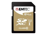 Imagen de SDXC 64GB EMTEC Class 10 Blister